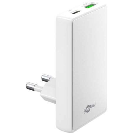 Goobay 75724 mobile device charger Universal White AC Fast charging Indoor