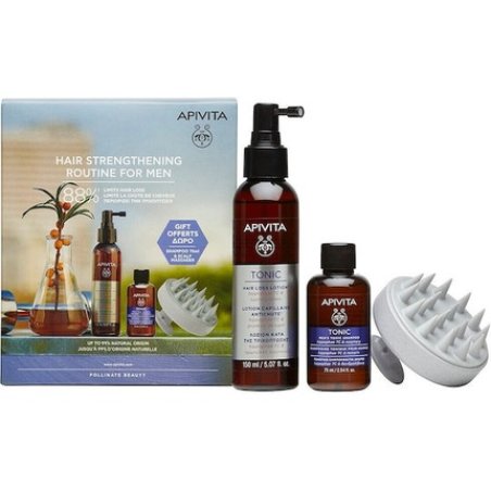 HAIR LOSS LOTION 150ML FREE MEN’S TONIC SHAMPOO 75ml Scalp Brush