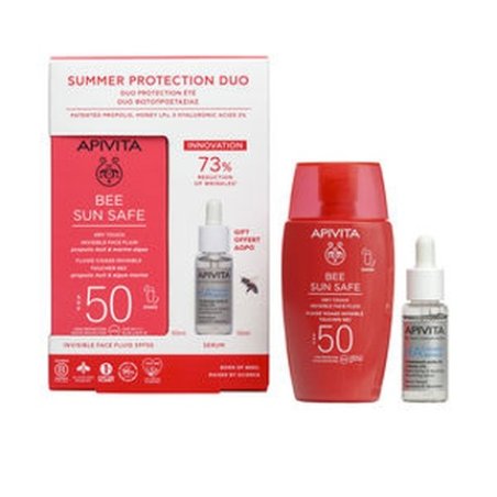 Bee Sun Safe Dry Touch Facial Fluid Spf 50 2pack High Protection Sunscreen