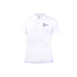 Aquatuning Frauen Polo-Shirt blau mit Logo (www.aquatuning.com) Größe S