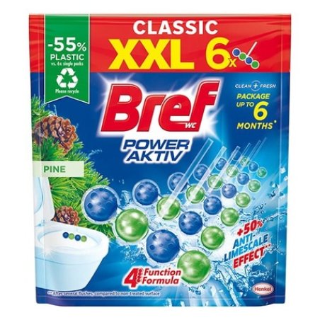 Bref Wc Active 50ml X 6 Pine