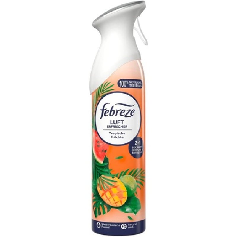 Febreze Tropical Fruits Air Freshener Room Fragrance Spray 185ml