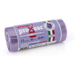 Virosac Roll Of 15 Scents Of Lavender, Nylon, Purple, 52 X 0.1 X 65 Cm