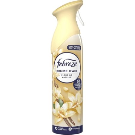 Febreze Vanilla Blossom Air Freshener Spray 185ml - 2 in 1 Fights Odors