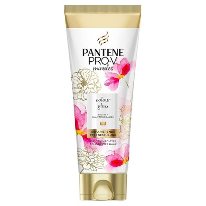 Pantene Prov Miracles Colour Gloss Conditioner 160ml With Shine Minerals