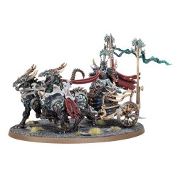 Warhammer AoS - Ossiarch Bonereapers Suzerain Kavalos sur Char de Guerre
