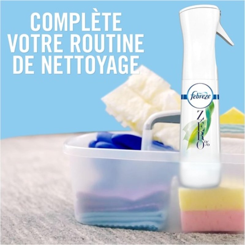 Febreze Zero% Bamboo Air Freshener Spray Starter Kit 185ml