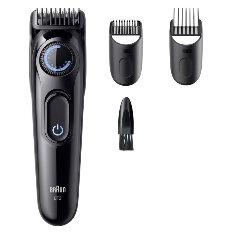 Braun BeardTrimmer 3 80789791 beard trimmer AC/Battery 20 2 cm Black