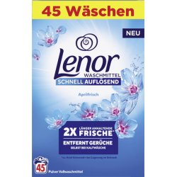 Lenor Complete Laundry Detergent Powder April Fresh 45 Wash Loads