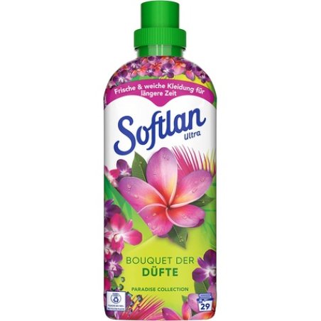 Softlan Ultra Fabric Softener Bouquet of Scents Paradise Collection 650ml