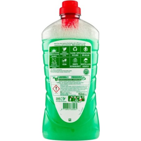 Ajax Floor Cleaner Lemon, 950 Ml