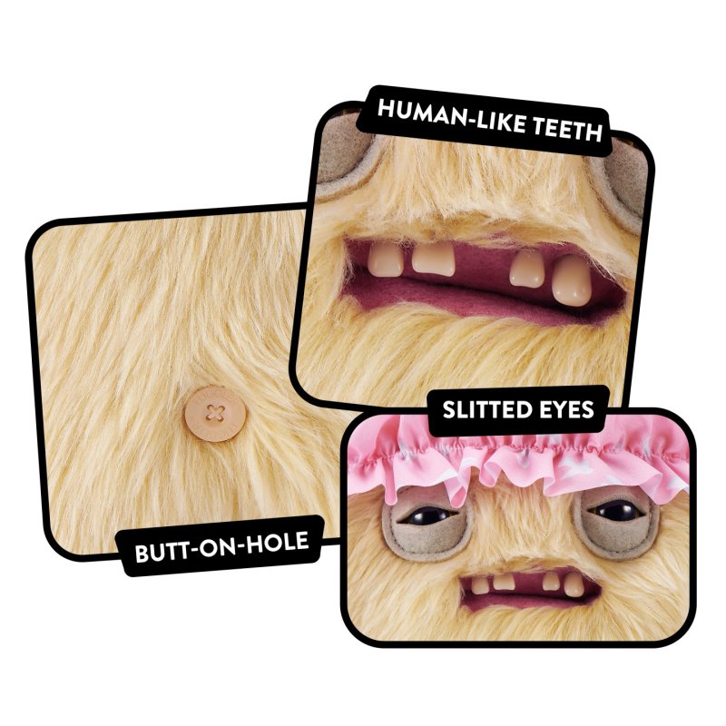 Hug-A-Lumps Fuggler Old Fogies Assortiment 23 cm