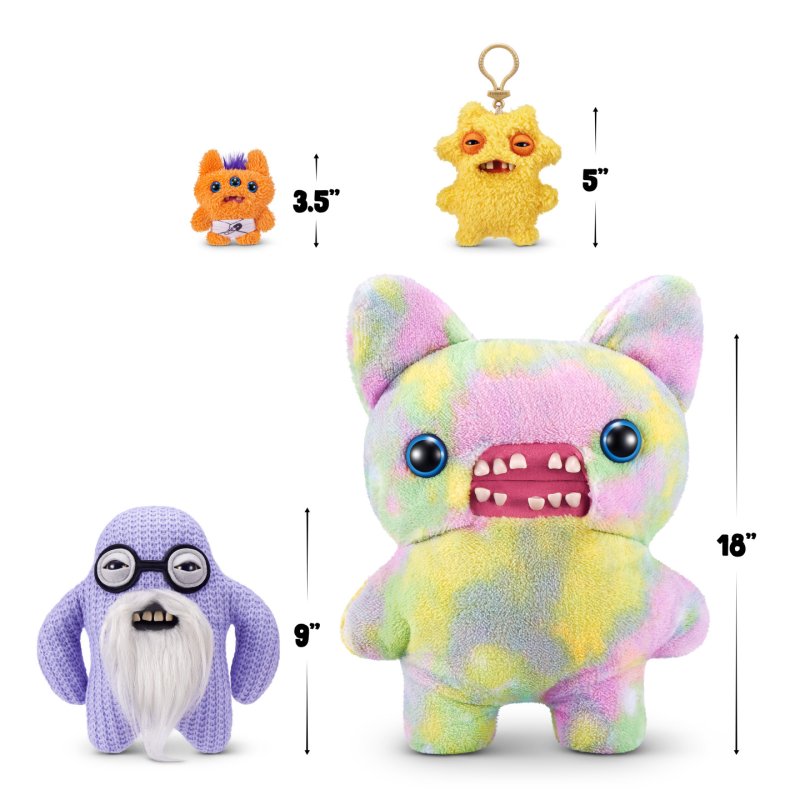 Hug-A-Lumps Fuggler Old Fogies Assortiment 23 cm