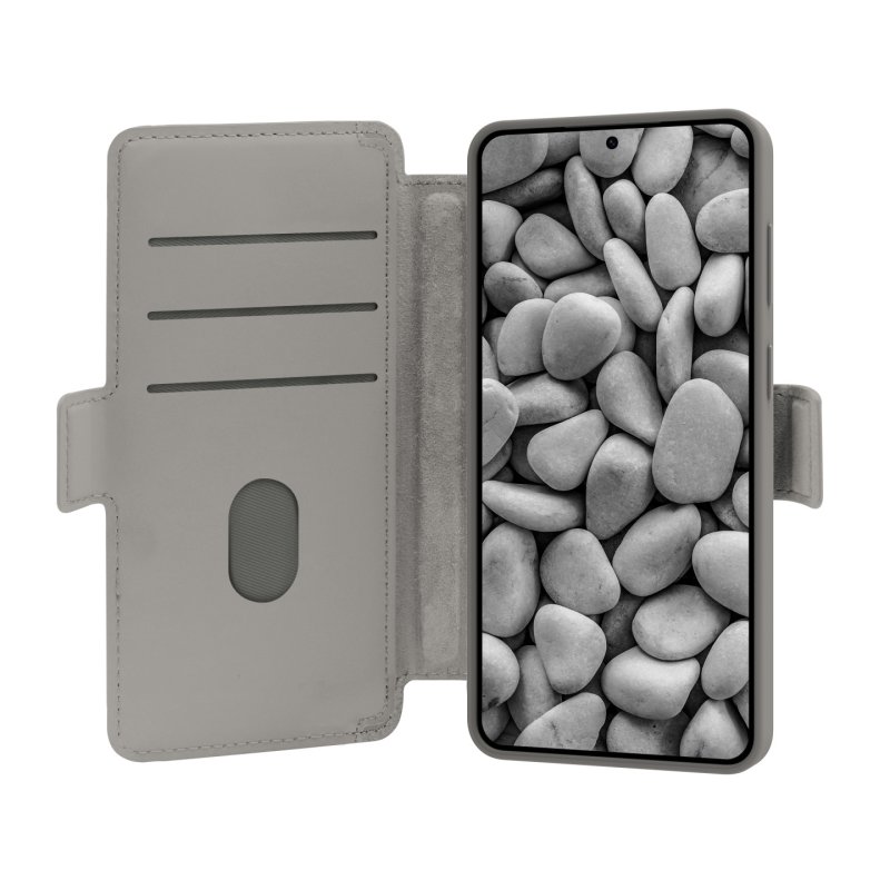 dbramante1928 Lynge MAG ICON coque de protection pour téléphones portables 17 cm (6.7") Étui avec portefeuille Gris