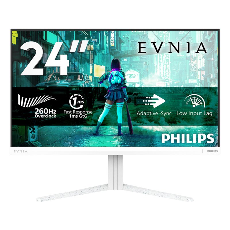 Philips 24M2N3201PL/00 écran plat de PC 60,5 cm (23.8") 1920 x 1080 pixels Blanc