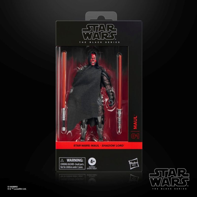 MAUL : SHADOW LORD - Maul - Figurine Black Series 15cm