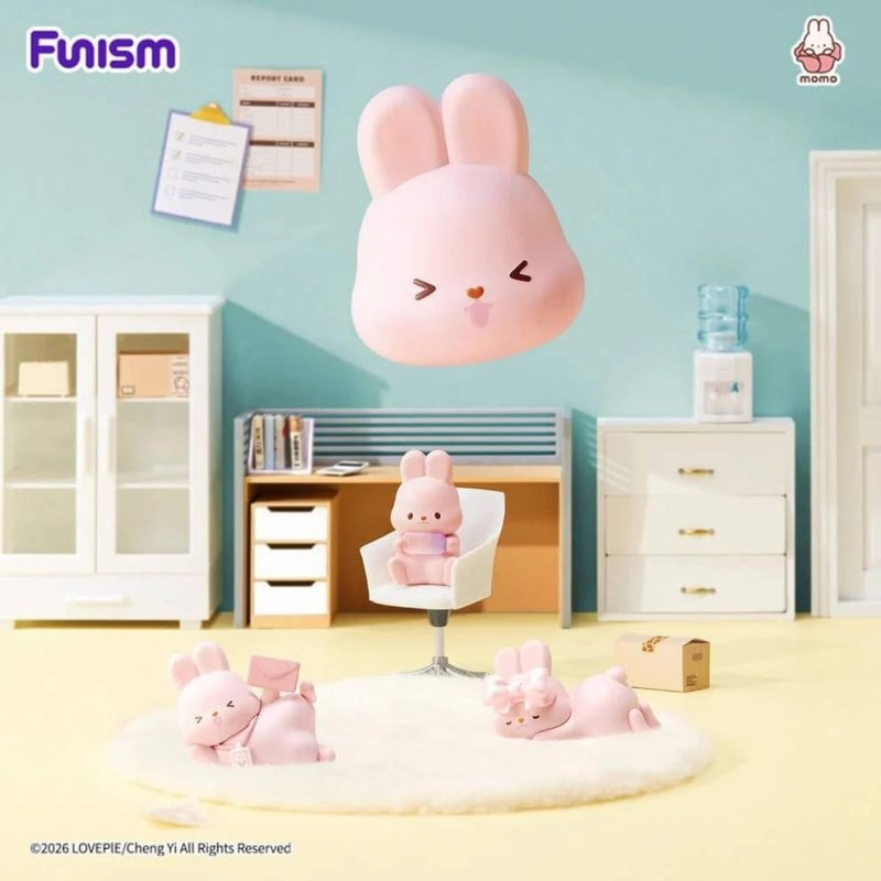 MOMO BUNNY - 24h Life Diary Series - Blind Box Set 4 Figurine