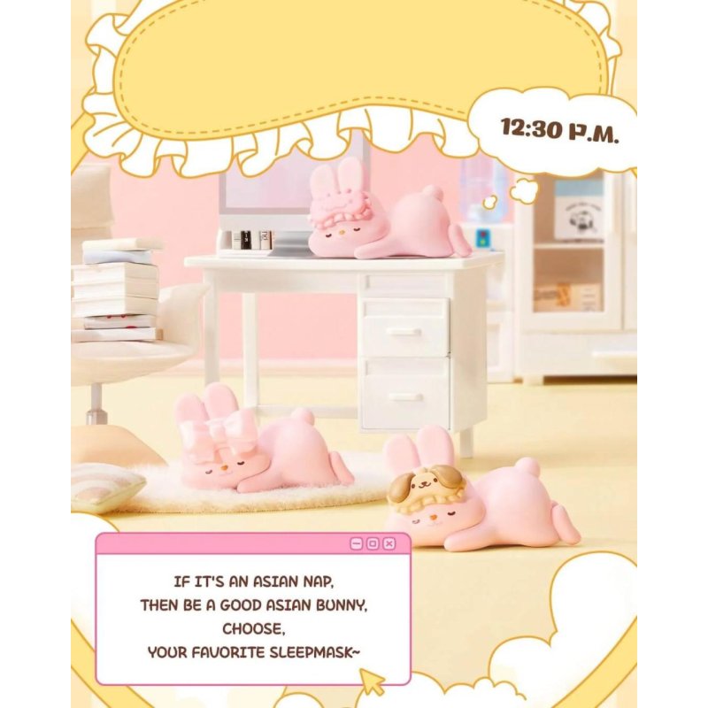 MOMO BUNNY - 24h Life Diary Series - Blind Box Set 4 Figurine