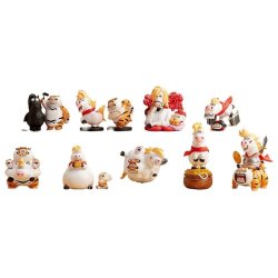 ALEXANDER THE FAT TIGER -Real crazy Horse Series -Blind Box Set 8 Fig.