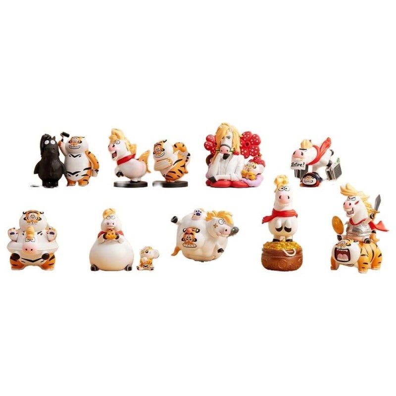 ALEXANDER THE FAT TIGER -Real crazy Horse Series -Blind Box Set 8 Fig.