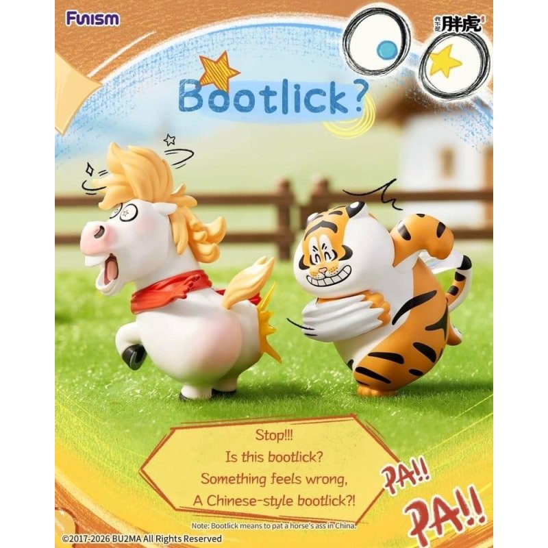 ALEXANDER THE FAT TIGER -Real crazy Horse Series -Blind Box Set 8 Fig.