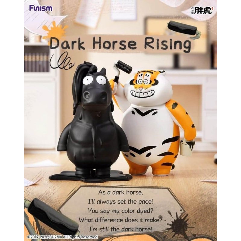 ALEXANDER THE FAT TIGER -Real crazy Horse Series -Blind Box Set 8 Fig.