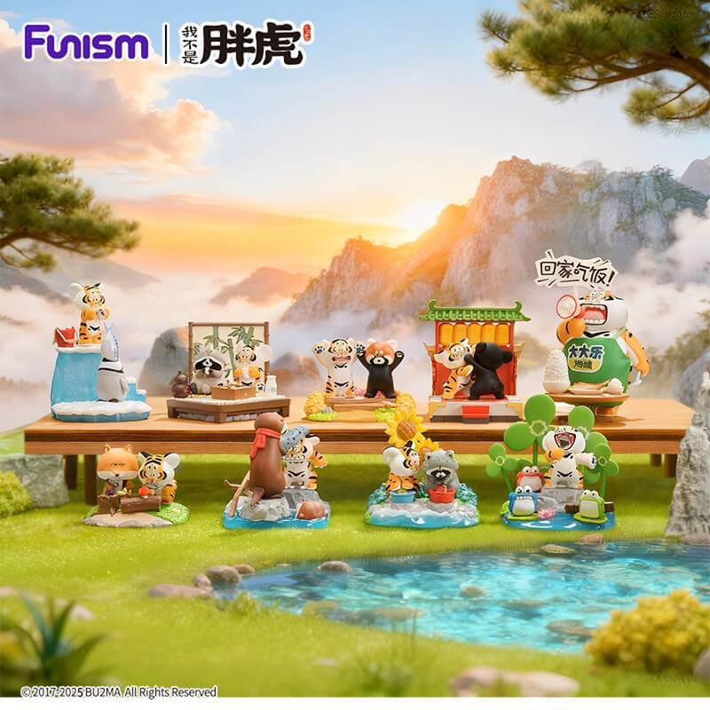 ALEXANDER THE FAT TIGER - Little Tiger Series - Blind Box Set 8 Fig.