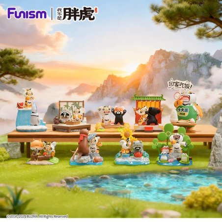 ALEXANDER THE FAT TIGER - Little Tiger Series - Blind Box Set 8 Fig.