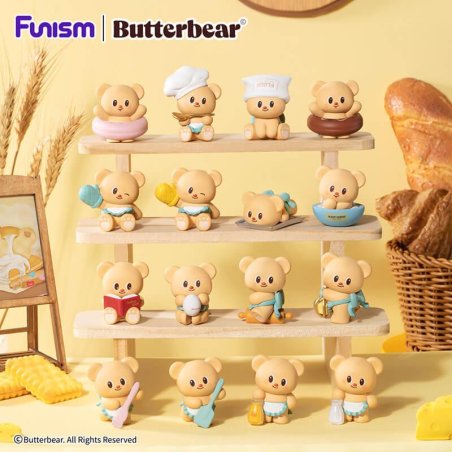 BUTTERBEAR - Baked with Love Series - Blind Box Set 6 Figurine