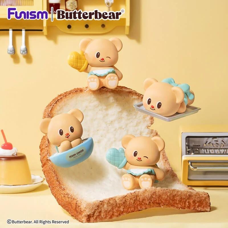 BUTTERBEAR - Baked with Love Series - Blind Box Set 6 Figurine