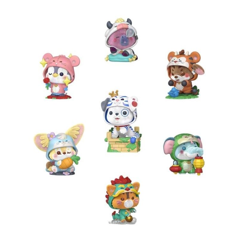 KIGUZOOMIES - Premium Blind Box avec Chase (6pcs)