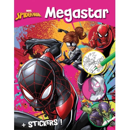 Disney - Megastar Colouringbook - Spiderman