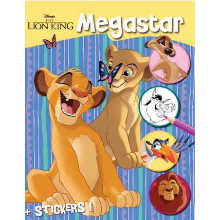 Disney - Megastar Colouringbook - Lion King