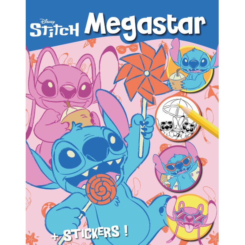 Disney - Megastar Colouringbook - Stitch