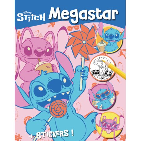 Disney - Megastar Colouringbook - Stitch