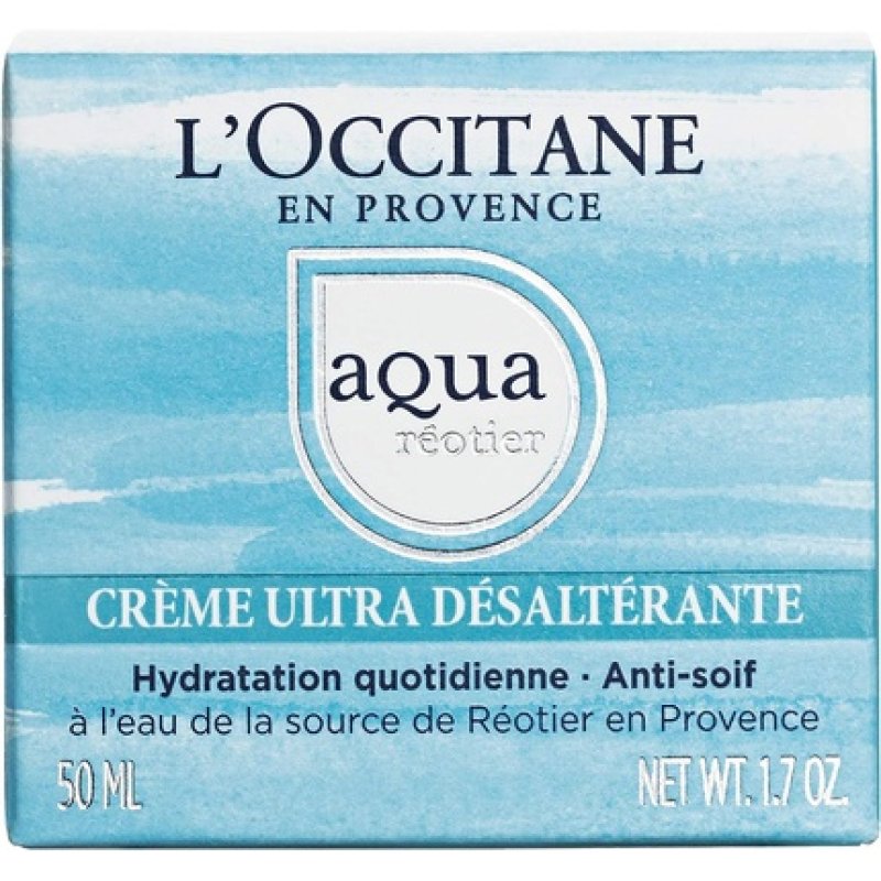 L'Occitane Aqua Réotier Ultra Thirst-Quenching Cream crème hydratante pour le visage Femmes 50 ml