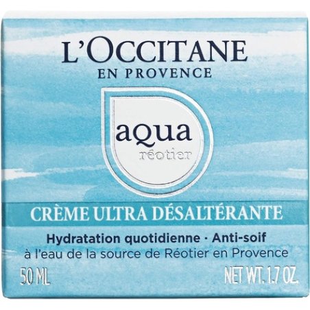 L'Occitane Aqua Réotier Ultra Thirst-Quenching Cream crème hydratante pour le visage Femmes 50 ml