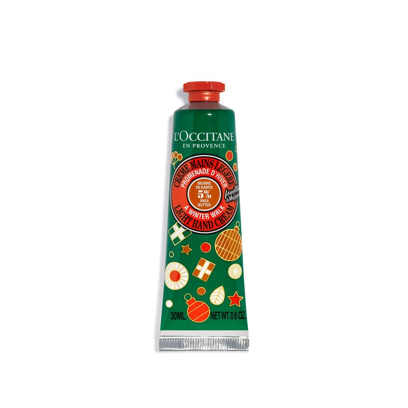 L'Occitane A Winter Walk Light Hand Cream Crème 30 ml Femmes