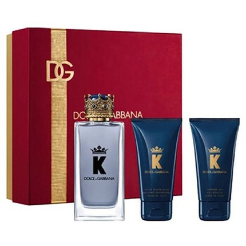 Dolce Gabbana K By Dolce Gabbana Gift Set Eau De Toilette 100 Ml After Shave Balm 50 Ml And Shower Gel 50 Ml