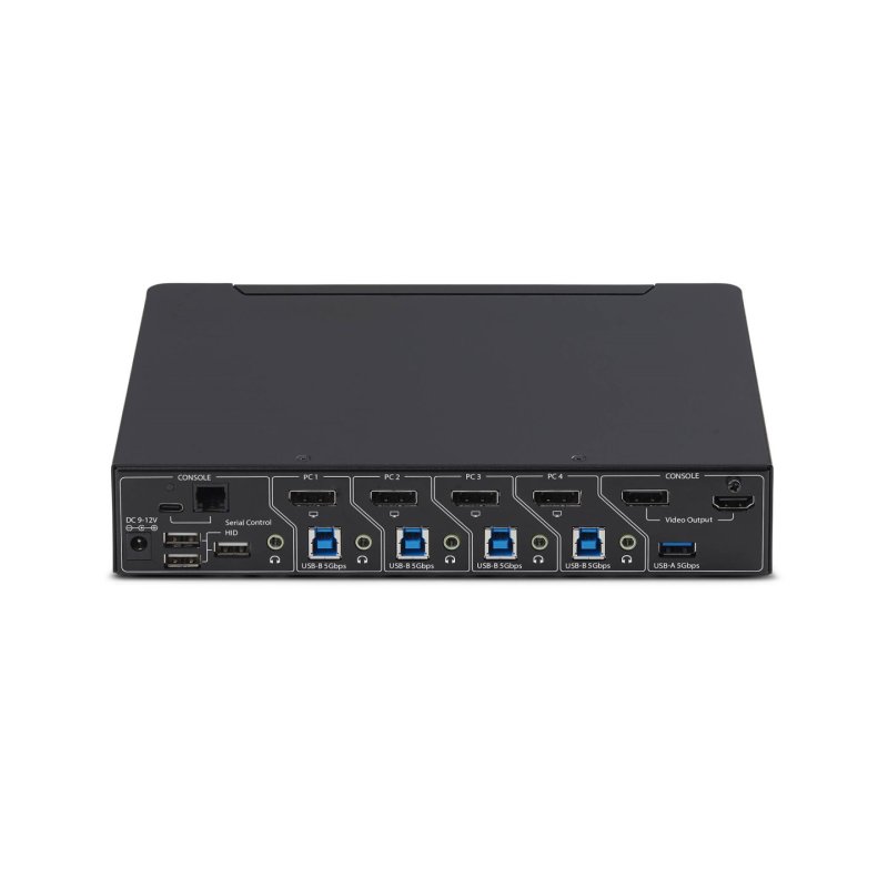 StarTech.com P4AD122M-KVM-SWITCH commutateur écran, clavier et souris Noir