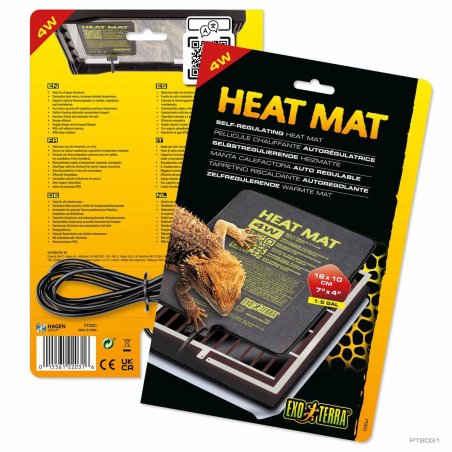 Exoterra - Heat Mat Exoterra 4W - Self-Regulated - 18x10 cm