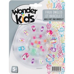 Faux Ongles Et Bracelet, Assortiment -Modèle Choisi Aléatoirement