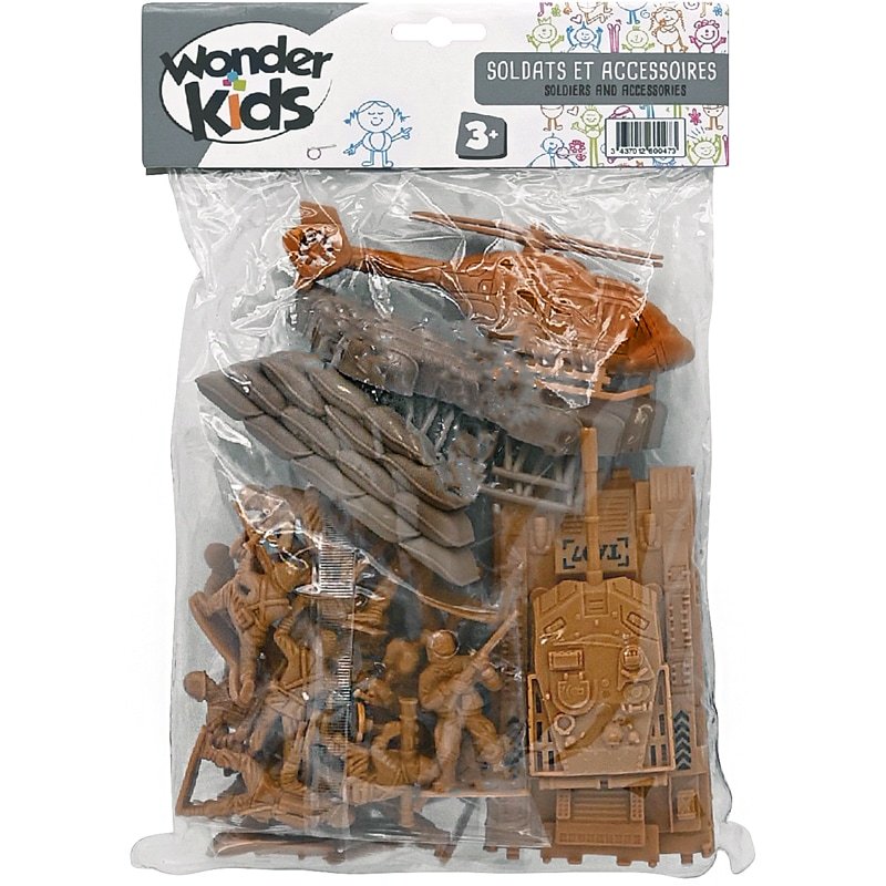Set Militaire 12 Soldats Acc