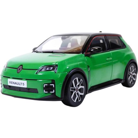 Véhicule 1/18 R5 E VERT RENAULT