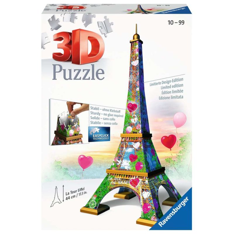 Puzzle 216P TOUR EIFFEL 3D