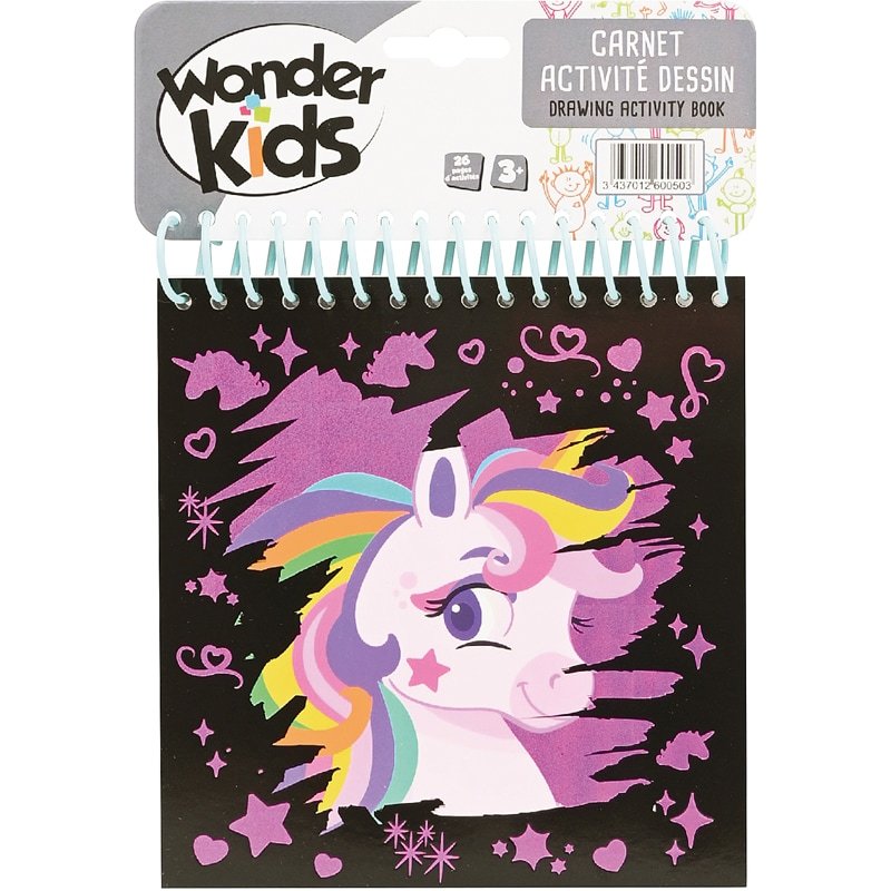 CARNET COLOR SCRATCH Modèle choisi aléatoirement