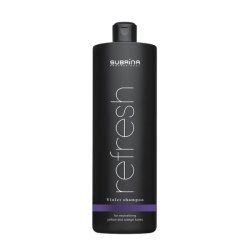 Subrina Professional Refresh Violet, Sampon neutralizant pentru nuante reci, 1000ml