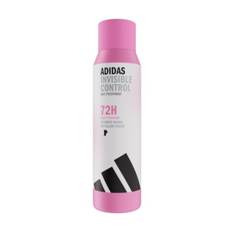 Coty Adidas Invisible Control 72h Antiperspirant Deodorant Spray For Women 150 Ml