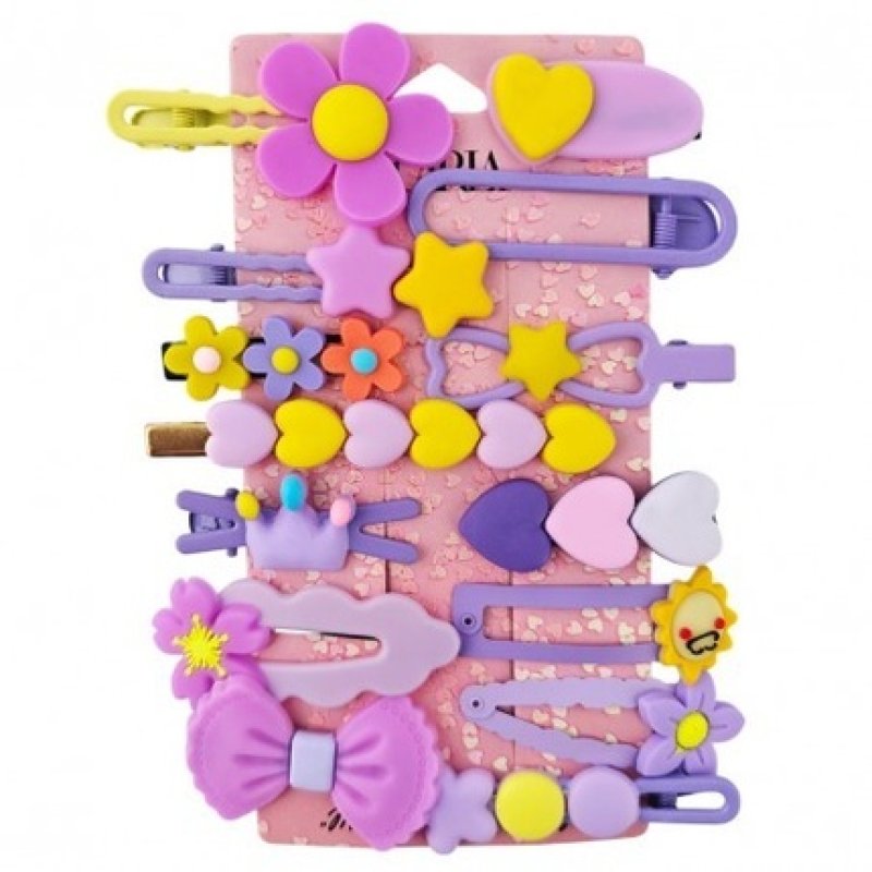 Ecarla Hair Clips And Hairpins Set 14 In 1 Sp412