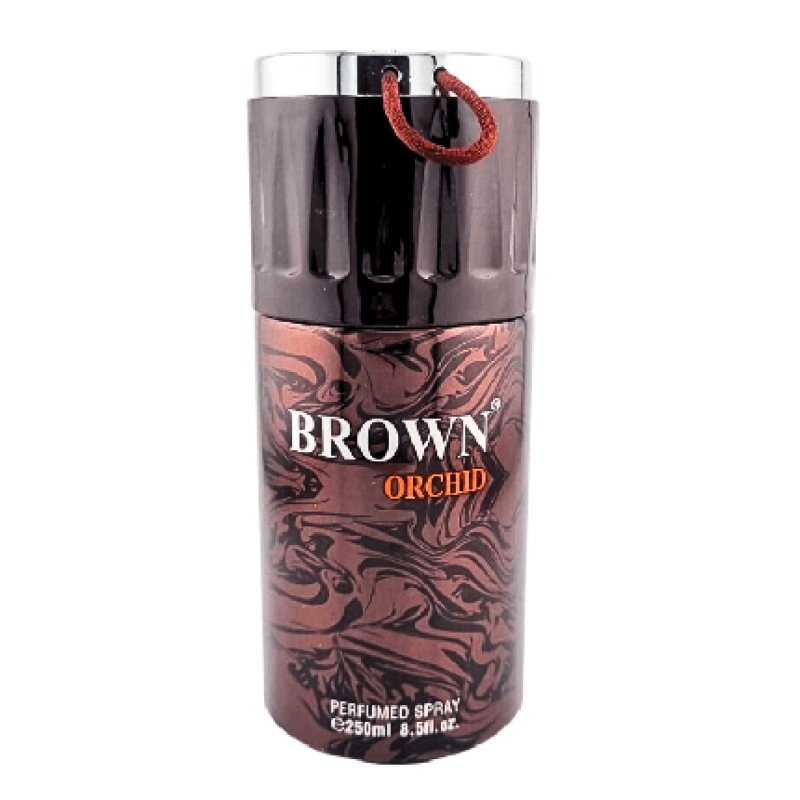 Fragrance World Brown Orchid Perfumed Deodorant For Men 250ml